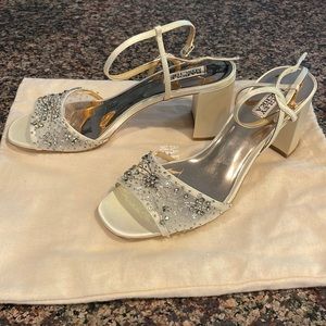 Badgley Mischa Ivory Wedding Heels